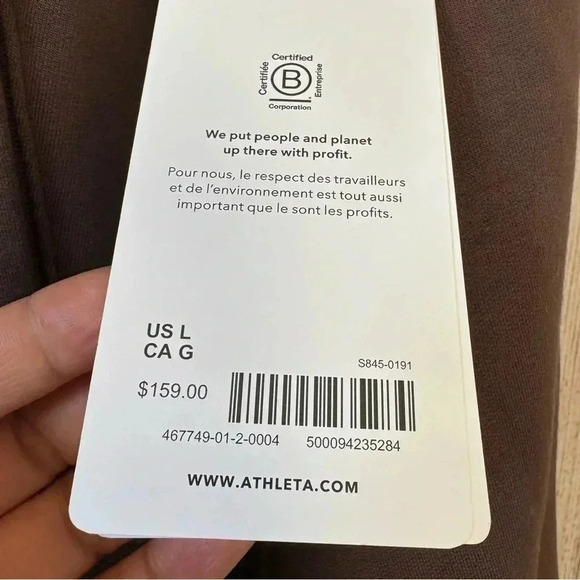 Athleta Womens westbound Sherpa Brown Jacket size Large - Picture 8 of 15